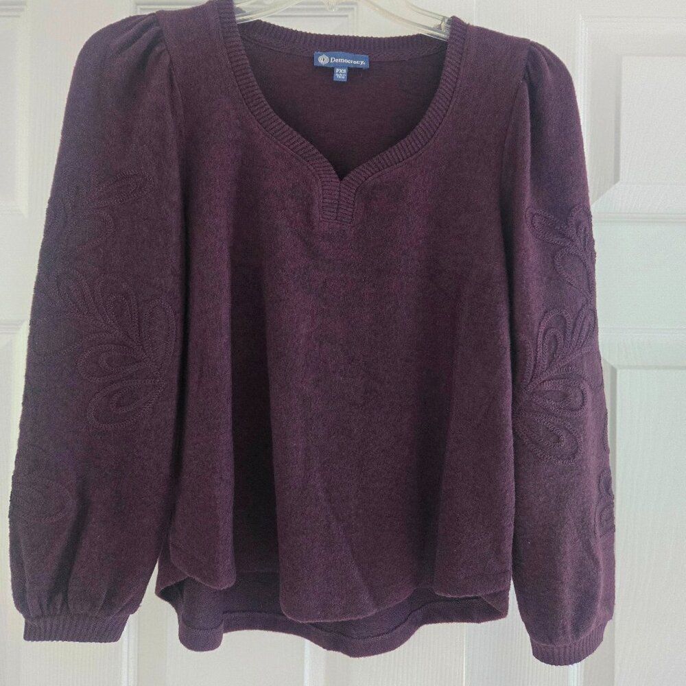 NWT Democracy sweater